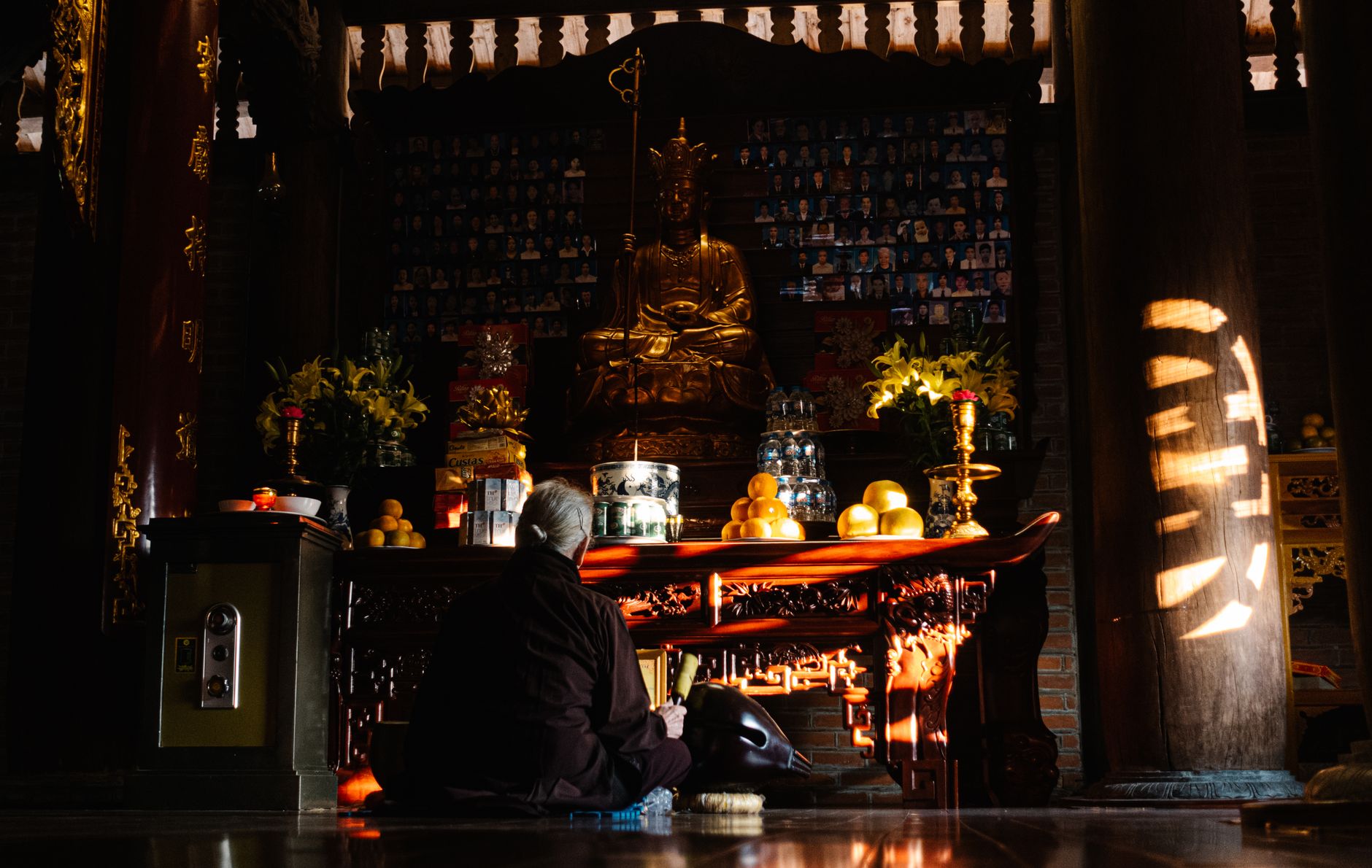 Mâm cơm chay cúng dường mùa Vu Lan
